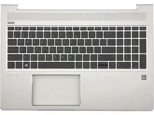 Replacement for Probook 450 455 G6 450 455R G7 Laptop Upper Case Palmrest with Non-Backlit Keyboard L45091-001 Sliver Replacement for Probook 450 455 G6 450 455R G7 Laptop Upper Case Palmrest with Non-Backlit Keyboard L45091-001 Sliver