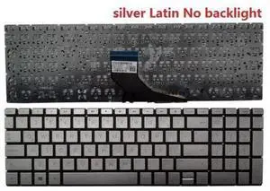 for Pavilion 15-cw 15-cw0000 Series Keyboard Latin Spanish Teclado Silver ES for Pavilion 15-cw 15-cw0000 Series Keyboard Latin Spanish Teclado Silver ES