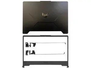 for TUF Gaming F15 FX506 FX506H FA506 LCD Back Cover Front Bezel Hinges Lid for TUF Gaming F15 FX506 FX506H FA506 LCD Back Cover Front Bezel Hinges Lid