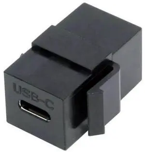USB2.0 Type-C Female to Female Keystone Jack Insert Coupler | Inline Wall Plate Panel Mount Type-C Socket Module USB2.0 Type-C Female to Female Keystone Jack Insert Coupler | Inline Wall Plate Panel Mount Type-C Socket Module