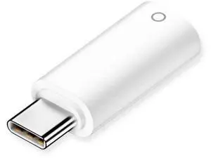 USB C to Apple Pencil 1st Generation Charging Adapter, USB-C Male to Lightning Female iPencil Charger Dongle Connector for iPad 10th Gen, White USB C to Apple Pencil 1st Generation Charging Adapter, USB-C Male to Lightning Female iPencil Charger Dongle Connector for iPad 10th Gen, White