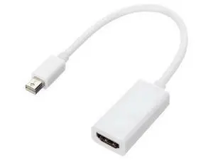 Mini DP to HDMI Female Audio Video Adapter, Mini DisplayPort Converter Compatible with 2011-2015 Laptops Mini DP to HDMI Female Audio Video Adapter, Mini DisplayPort Converter Compatible with 2011-2015 Laptops
