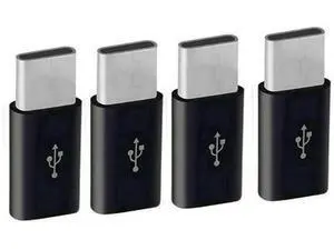 Micro USB / Mini USB to USB-C Converter Adapter with Built-in Resistor, Dual-Style Charging & Data Transfer Connector Micro USB / Mini USB to USB-C Converter Adapter with Built-in Resistor, Dual-Style Charging & Data Transfer Connector