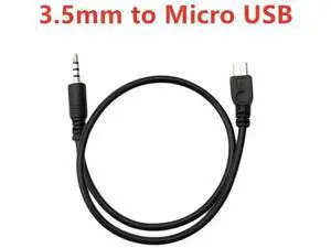 40cm Micro USB Male to 3.5mm Stereo Male AUX Audio Cable, Micro USB to 1/8 Inch Aux Adapter Cord for Car Stereo & Wired Headphones 40cm Micro USB Male to 3.5mm Stereo Male AUX Audio Cable, Micro USB to 1/8 Inch Aux Adapter Cord for Car Stereo & Wired Headphones