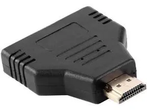 1 Pack 1080P HDMI Splitter Cable Adapter, Male to Dual Female 1 in 2 Out HDMI Mirror Extender for Synchronous Dual Display 1 Pack 1080P HDMI Splitter Cable Adapter, Male to Dual Female 1 in 2 Out HDMI Mirror Extender for Synchronous Dual Display