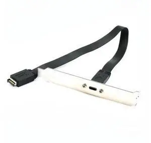 30cm USB 3.1 Gen2 Type-E 20Pin Motherboard Header to USB-C Female Extension Cable, 10Gbps Internal Front Panel USB Type-C Adapter for ATX/MATX/ITX DIY PC Gaming Workstation 30cm USB 3.1 Gen2 Type-E 20Pin Motherboard Header to USB-C Female Extension Cable, 10Gbps Internal Front Panel USB Type-C Adapter for ATX/MATX/ITX DIY PC Gaming Workstation