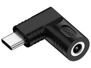 90 Degree Right Angled DC 5.5x2.5mm to USB-C Charging Adapter, 20V Input Max 65W PD Power Converter for Laptops Mini PC 90 Degree Right Angled DC 5.5x2.5mm to USB-C Charging Adapter, 20V Input Max 65W PD Power Converter for Laptops Mini PC