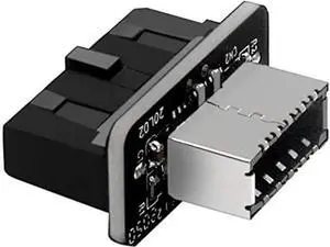 Vertical Type-E Key-A to USB3.0 20Pin Mainboard Header Adapter, Internal Front Panel USB-C Port Converter Vertical Type-E Key-A to USB3.0 20Pin Mainboard Header Adapter, Internal Front Panel USB-C Port Converter