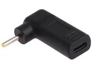 100W USB-C Female to DC 5.5x2.5mm Male Power Converter Adapter, Type-C PD to DC Barrel Charging Plug for Laptops & Electronic Devices 100W USB-C Female to DC 5.5x2.5mm Male Power Converter Adapter, Type-C PD to DC Barrel Charging Plug for Laptops & Electronic Devices