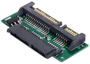 1.8 Inch Micro SATA to 2.5" SATA PCB Converter Adapter, MicroSATA to Standard SATA Board for Laptop HDD SSD Upgrade 1.8 Inch Micro SATA to 2.5" SATA PCB Converter Adapter, MicroSATA to Standard SATA Board for Laptop HDD SSD Upgrade