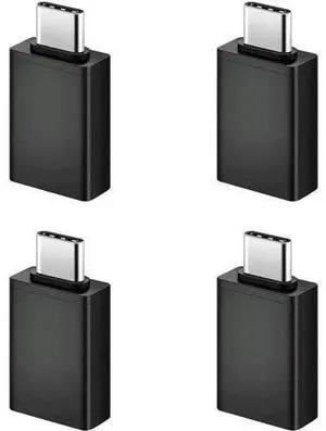 4 Pack USB 3.0 USB-A Female to USB-C Male Adapter, Fast Charging & High Speed Data Converter Compatible with MacBook Pro, PC, iMac, iPad Air & All USB-C Devices 4 Pack USB 3.0 USB-A Female to USB-C Male Adapter, Fast Charging & High Speed Data Converter Compatible with MacBook Pro, PC, iMac, iPad Air & All USB-C Devices