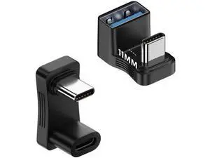 2 Pack 180 Degree Straight Flip USB-C Male to Female Adapter, USB 3.1 Type-C Converter Supporting 100W PD Fast Charging & 4K@60Hz Video Output, Compatible with Steam Deck, Switch, Phones, Tablets & La 2 Pack 180 Degree Straight Flip USB-C Male to Female Adapter, USB 3.1 Type-C Converter Supporting 100W PD Fast Charging & 4K@60Hz Video Output, Compatible with Steam Deck, Switch, Phones, Tablets & La