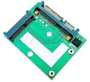 mSATA to SATA 3.0 Adapter Converter Module, Mini PCIE mSATA SSD to Standard SATA Riser Card for PC & Laptop Storage Upgrade, Max 6Gbps Bandwidth mSATA to SATA 3.0 Adapter Converter Module, Mini PCIE mSATA SSD to Standard SATA Riser Card for PC & Laptop Storage Upgrade, Max 6Gbps Bandwidth