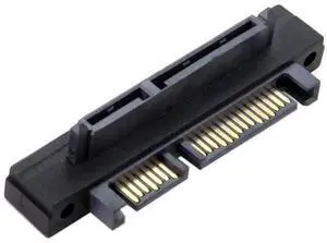 90 Degree Up Angled SATA 22Pin Male to Female Gender Changer Adapter for 2.5/3.5 Inch HDD & SSD 90 Degree Up Angled SATA 22Pin Male to Female Gender Changer Adapter for 2.5/3.5 Inch HDD & SSD