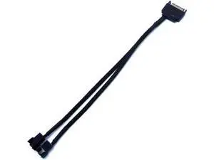 1 to 2 SATA to 3/4 Pin Fan Adapter Cable, Motherboard Fan Extension Cord 1 to 2 SATA to 3/4 Pin Fan Adapter Cable, Motherboard Fan Extension Cord