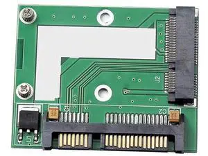 Mini PCI-E mSATA SSD to 2.5" SATA3 6Gbps Adapter Card for Desktop PC Mini PCI-E mSATA SSD to 2.5" SATA3 6Gbps Adapter Card for Desktop PC