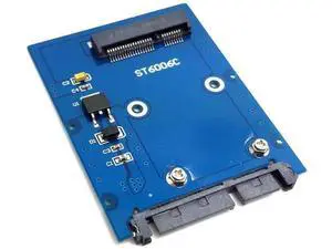 68Pin mSATA SSD to 2.5" SATA3 6Gbps PCB Adapter 68Pin mSATA SSD to 2.5" SATA3 6Gbps PCB Adapter