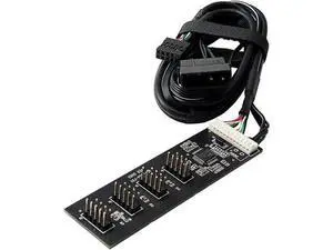 1.64FT USB 2.0 9Pin Header 1 to 4 Port Splitter, 4-Port Motherboard Hub Adapter with Molex Power 1.64FT USB 2.0 9Pin Header 1 to 4 Port Splitter, 4-Port Motherboard Hub Adapter with Molex Power