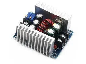 300W 20A DC-DC Buck Converter, CC CV Constant Current LED Driver, 6-40V to 1.2-36V Adjustable Step Down Voltage Regulator Module with Electrolytic Capacitor & Dual Heatsinks 300W 20A DC-DC Buck Converter, CC CV Constant Current LED Driver, 6-40V to 1.2-36V Adjustable Step Down Voltage Regulator Module with Electrolytic Capacitor & Dual Heatsinks