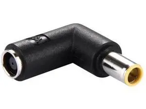 90 Degree Right Angle DC 7.9x5.4mm Male to Female Power Connector Adapter, Elbow DC Barrel Plug Converter for ThinkPad IBM Laptops Notebooks 90 Degree Right Angle DC 7.9x5.4mm Male to Female Power Connector Adapter, Elbow DC Barrel Plug Converter for ThinkPad IBM Laptops Notebooks