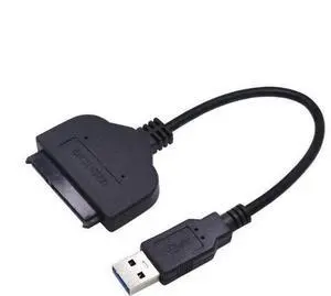 Cabo Adaptador USB 3.0 para SATA HDD com Alimentação Molex, Conversor USB para Disco Rígido SATA 2.5"/3.5" Cabo Adaptador USB 3.0 para SATA HDD com Alimentação Molex, Conversor USB para Disco Rígido SATA 2.5"/3.5"