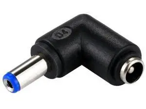 90 Degree Right Angle DC 5.5x2.1mm Male to DC 5.5x2.1mm Female Power Connector Elbow Adapter for Laptops & Notebooks 90 Degree Right Angle DC 5.5x2.1mm Male to DC 5.5x2.1mm Female Power Connector Elbow Adapter for Laptops & Notebooks