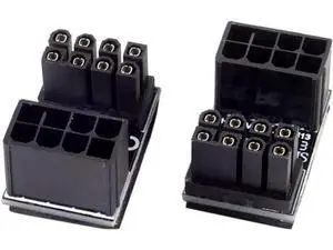 180 Degree U-Shaped ATX 8Pin Female to Male Angled Power Adapter for Desktop Graphics Cards 180 Degree U-Shaped ATX 8Pin Female to Male Angled Power Adapter for Desktop Graphics Cards