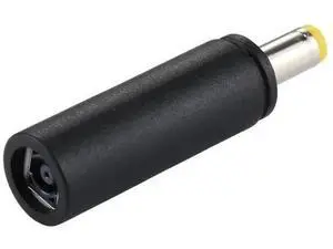 DC 5.5x2.1mm Male to 4.5x3.0mm Female Power Connector Adapter, DC Barrel Plug Converter for Laptops & Notebooks DC 5.5x2.1mm Male to 4.5x3.0mm Female Power Connector Adapter, DC Barrel Plug Converter for Laptops & Notebooks