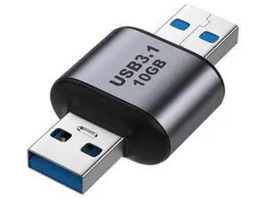 USB 3.0/3.1 Type A Male to Male Data Adapter, 10Gbps High Speed USB A to A Extension Cable Connector for Laptop Desktop PC Peripherals USB 3.0/3.1 Type A Male to Male Data Adapter, 10Gbps High Speed USB A to A Extension Cable Connector for Laptop Desktop PC Peripherals