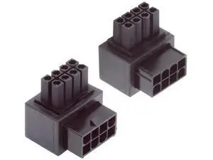 2 Pack 90 Degree ATX 8Pin EPS 12V CPU Power Adapter, Right Angle Power Connector for PC Motherboard 2 Pack 90 Degree ATX 8Pin EPS 12V CPU Power Adapter, Right Angle Power Connector for PC Motherboard