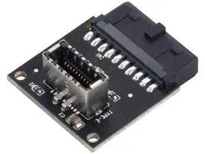USB 3.1 Type-E Front Panel Socket to USB 3.0 20Pin Header Male Extension Adapter for Motherboard USB 3.1 Type-E Front Panel Socket to USB 3.0 20Pin Header Male Extension Adapter for Motherboard