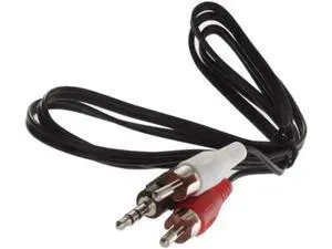 1 Pack 1.2M 3.5mm Male to Dual RCA Male Y Splitter Stereo Audio Cable Adapter Converter 1 Pack 1.2M 3.5mm Male to Dual RCA Male Y Splitter Stereo Audio Cable Adapter Converter