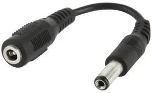 12cm DC Power Adapter Cable, 5.5x2.5mm Male Barrel Plug to 3.5mm Female Jack Converter Cord 12cm DC Power Adapter Cable, 5.5x2.5mm Male Barrel Plug to 3.5mm Female Jack Converter Cord