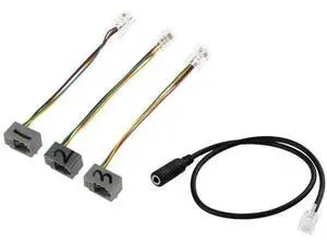 RJ9 4P4C Male to 3.5mm Female Headset Adapter Cable, 3.5 Jack to RJ9 Cord Compatible with Avaya Desk Phones RJ9 4P4C Male to 3.5mm Female Headset Adapter Cable, 3.5 Jack to RJ9 Cord Compatible with Avaya Desk Phones