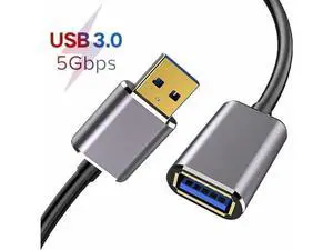 3.3FT USB 3.0 Extension Cable, Type A Male to Female High Speed Cord for Webcam, GamePad, Keyboard, Flash Drive, Hard Drive, Printer 3.3FT USB 3.0 Extension Cable, Type A Male to Female High Speed Cord for Webcam, GamePad, Keyboard, Flash Drive, Hard Drive, Printer
