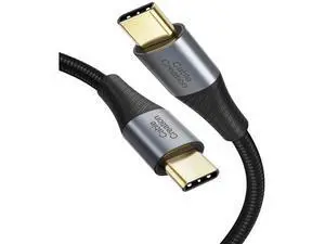 6.6FT Braided USB-C to USB-C Fast Charging & Data Sync Cable for Samsung Galaxy S22/S21/S20 Series, MacBook, iPad Pro 2020, Google Pixel 6.6FT Braided USB-C to USB-C Fast Charging & Data Sync Cable for Samsung Galaxy S22/S21/S20 Series, MacBook, iPad Pro 2020, Google Pixel