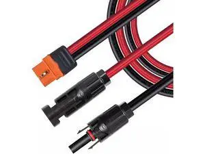 AJMRTC MC4 to XT60i Cable, 12AWG 10M(33FT) Solar Panel Adapter Wire, MC4 Male Female to XT60i-F Female Connector Extension Cord for Portable Power Station, Solar Generator, Off-Grid Solar System AJMRTC MC4 to XT60i Cable, 12AWG 10M(33FT) Solar Panel Adapter Wire, MC4 Male Female to XT60i-F Female Connector Extension Cord for Portable Power Station, Solar Generator, Off-Grid Solar System