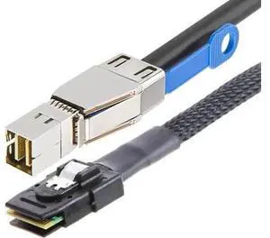 12Gbps Mini SAS HD SFF-8644 to SFF-8087 36Pin Adapter Cable, 2M/6.6FT Server Storage Hard Drive Cable 12Gbps Mini SAS HD SFF-8644 to SFF-8087 36Pin Adapter Cable, 2M/6.6FT Server Storage Hard Drive Cable