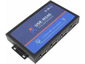 USR-N540 4-Port Serial to Ethernet Converter RS232 RS485 RS422 to TCP/IP RJ45 Modbus RTU Gateway Serial Device Server USR-N540 4-Port Serial to Ethernet Converter RS232 RS485 RS422 to TCP/IP RJ45 Modbus RTU Gateway Serial Device Server
