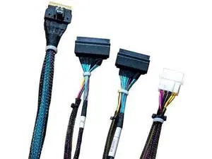 75cm 74Pin to Dual 68Pin Conversion Cable with Power Supply, 8X to Dual Port Adapter Cable 75cm 74Pin to Dual 68Pin Conversion Cable with Power Supply, 8X to Dual Port Adapter Cable