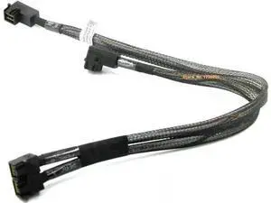 Dual Mini SAS HD SFF-8643 RAID Cable P9VFY / 0P9VFY Compatible with Dell PowerEdge T330 8-Bay LFF Server Dual Mini SAS HD SFF-8643 RAID Cable P9VFY / 0P9VFY Compatible with Dell PowerEdge T330 8-Bay LFF Server