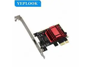 PCIe x1 2.5G Gaming Network Card RTL8125 Chip Single RJ45 2500Mbps LAN Adapter TXA092 for Desktop PC PCIe x1 2.5G Gaming Network Card RTL8125 Chip Single RJ45 2500Mbps LAN Adapter TXA092 for Desktop PC