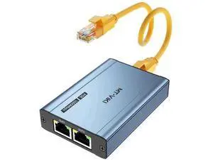 MT-VIKI Upgraded 1 to 3 Gigabit POE Ethernet Splitter, 1000Mbps POE RJ45 Splitter Without Extra Power Adapter, Compatible with Cat5e Cat6 Cat7 Cat8 Cables, for POE IP Cameras & POE Switches MT-VIKI Upgraded 1 to 3 Gigabit POE Ethernet Splitter, 1000Mbps POE RJ45 Splitter Without Extra Power Adapter, Compatible with Cat5e Cat6 Cat7 Cat8 Cables, for POE IP Cameras & POE Switches