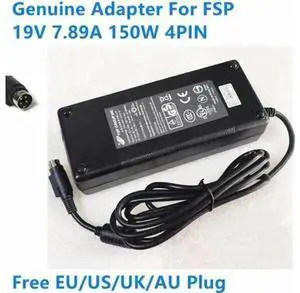 19V 7.89A 150W 4PIN AC DC Power Adapter Replacement for FSP FSP150-AAA FSP150-ABAN2 Laptop Power Supply Charger 19V 7.89A 150W 4PIN AC DC Power Adapter Replacement for FSP FSP150-AAA FSP150-ABAN2 Laptop Power Supply Charger