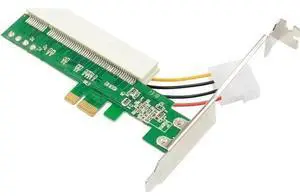 PCIe X1 to 32-bit PCI Bridge Adapter Card with PLX Chipset, Supports PCIe X1/X4/X8/X16 Slots PCIe X1 to 32-bit PCI Bridge Adapter Card with PLX Chipset, Supports PCIe X1/X4/X8/X16 Slots