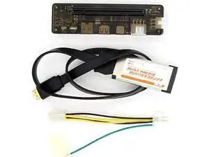 EXP GDC Beast Series ExpressCard External Laptop GPU Dock, PCIe External Discrete Graphics Station, Mini PCI-E & M.2 A Key Compatible, No Power Supply Version EXP GDC Beast Series ExpressCard External Laptop GPU Dock, PCIe External Discrete Graphics Station, Mini PCI-E & M.2 A Key Compatible, No Power Supply Version