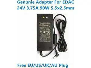 24V 3.75A 90W AC DC Power Adapter Replacement for EDAC EA10952 EA10952E EA10953 EXA0904YJ EA11013C-240 ENERTRONIX Laptop Power Charger 24V 3.75A 90W AC DC Power Adapter Replacement for EDAC EA10952 EA10952E EA10953 EXA0904YJ EA11013C-240 ENERTRONIX Laptop Power Charger