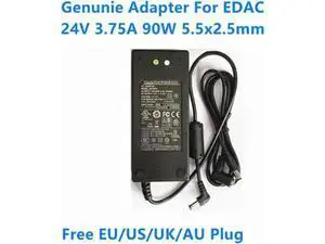 90W 24V 3.75V AC Power Adapter Replacement for EDAC EA10952 EA10952E EA10953 EXA0904YJ EA11013C-240 ENERTRONIX Laptop Charger 90W 24V 3.75V AC Power Adapter Replacement for EDAC EA10952 EA10952E EA10953 EXA0904YJ EA11013C-240 ENERTRONIX Laptop Charger