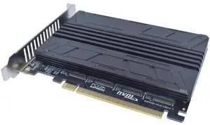 PCIe 4.0 X16 4-Port M.2 NVMe Expansion Card, M Key M.2 SSD Adapter Card with Cooling Heat Sink, Supports 2230/2242/2260/2280 NVMe Drives PCIe 4.0 X16 4-Port M.2 NVMe Expansion Card, M Key M.2 SSD Adapter Card with Cooling Heat Sink, Supports 2230/2242/2260/2280 NVMe Drives