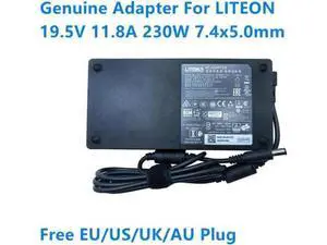 19.5V 11.8A 230W AC DC Power Adapter 7.4x5.0mm DC Tip Replacement for LITEON PA-1231-12 Gaming Laptop Power Charger 19.5V 11.8A 230W AC DC Power Adapter 7.4x5.0mm DC Tip Replacement for LITEON PA-1231-12 Gaming Laptop Power Charger